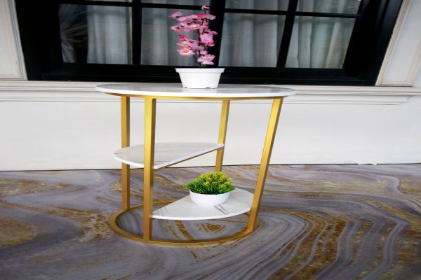 Meja Sudut Minimalis Karla