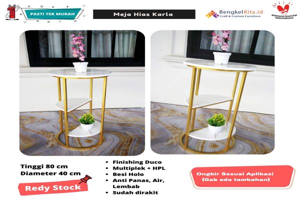 Meja Sudut Minimalis Karla